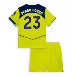Tottenham Hotspur Pedro Porro #23 Derde tenue Kids 2025-26 Korte Mouw (+ Korte broeken)